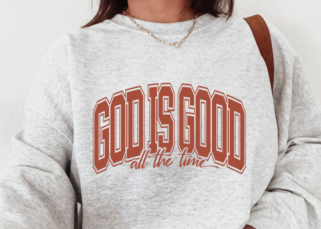 God is Good Crewneck Sweatshirt
