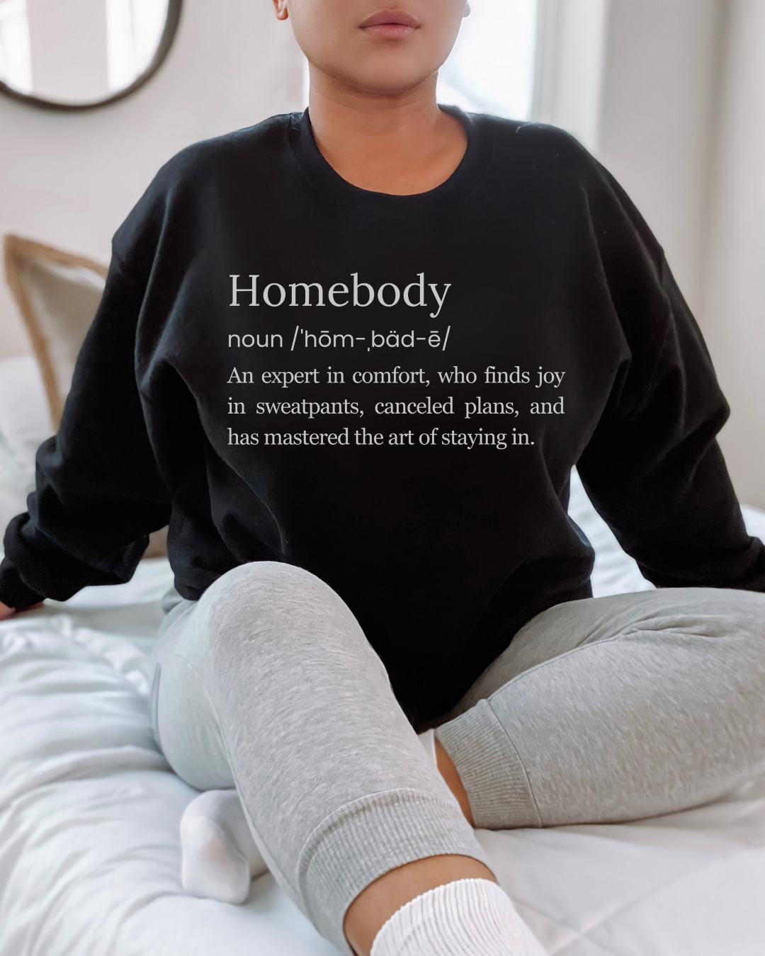 Homebody Definition Crewneck Sweatshirt