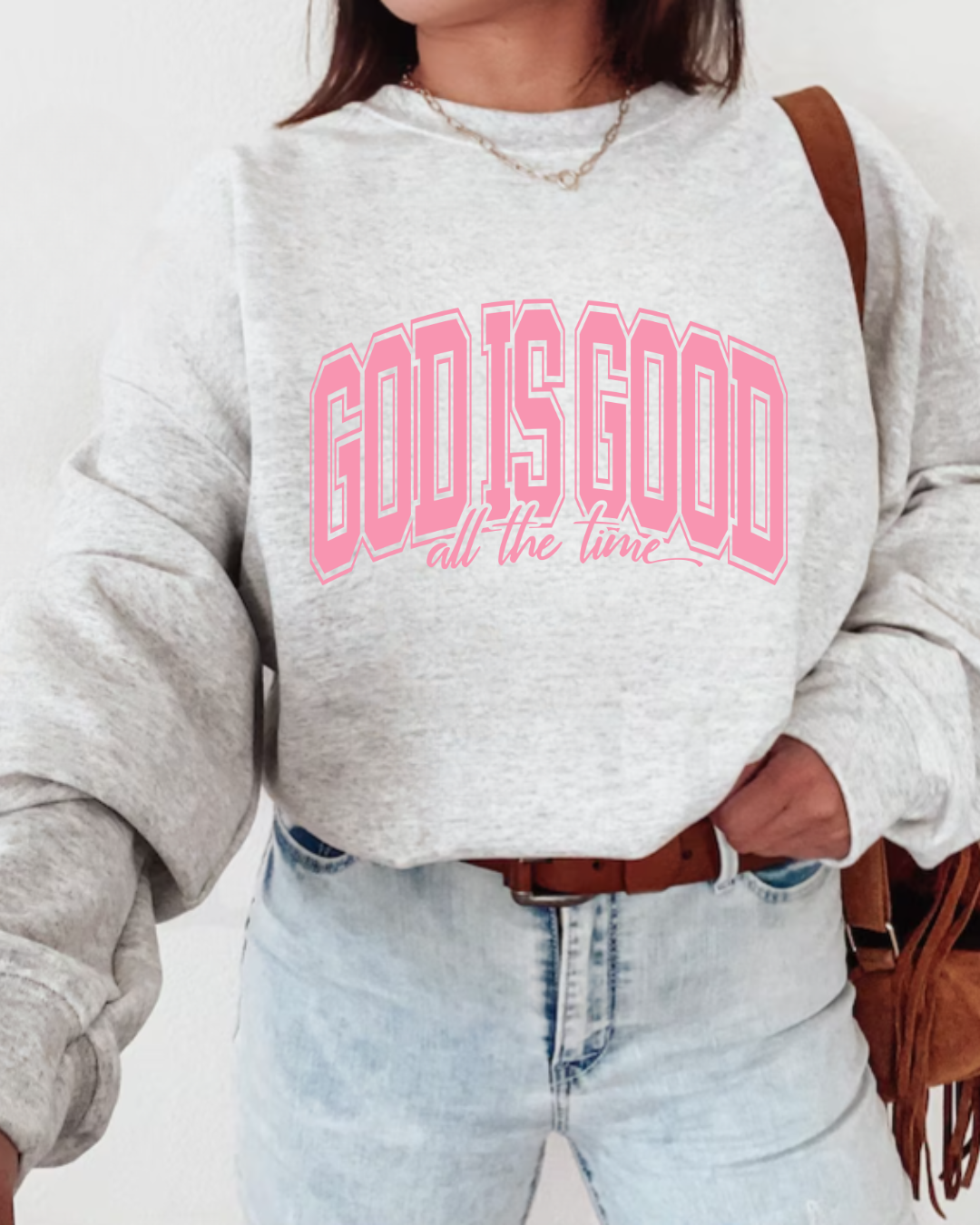 God is Good Crewneck Sweatshirt