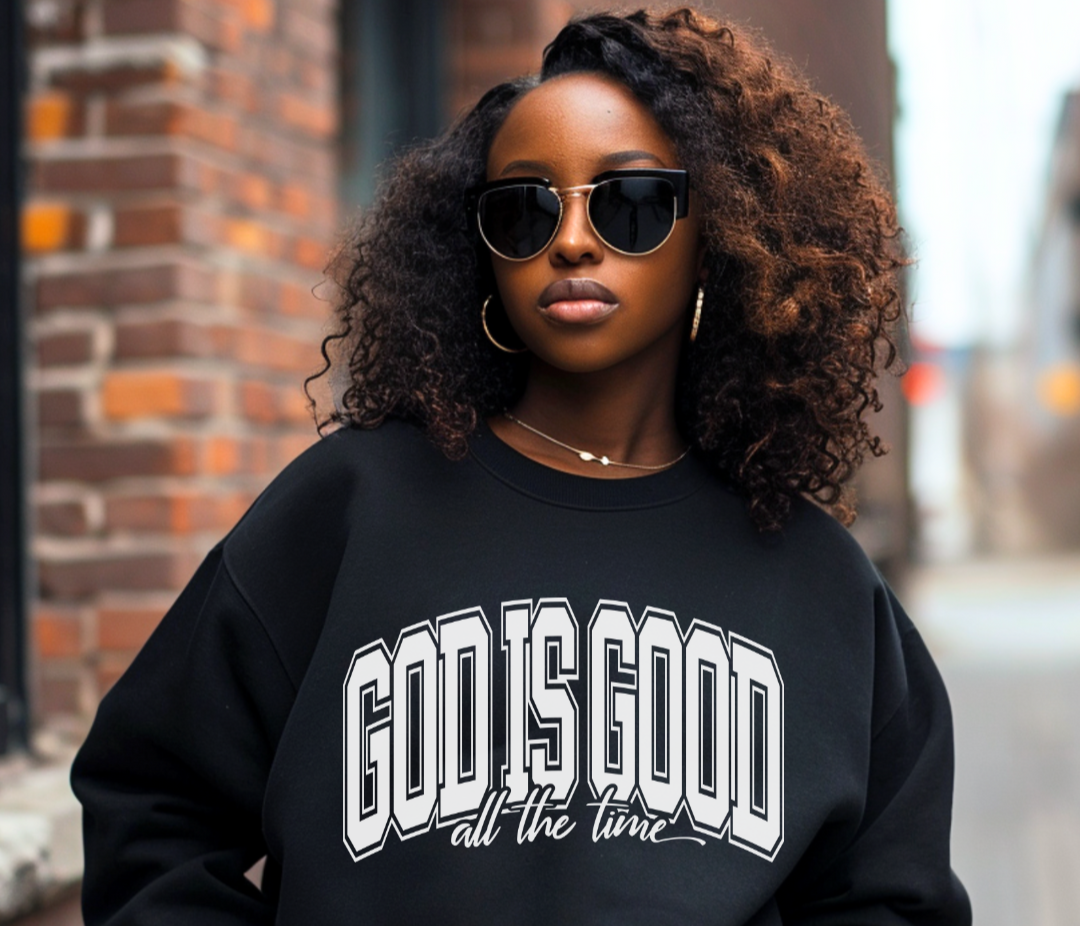 God is Good Cozy Sweatshirt