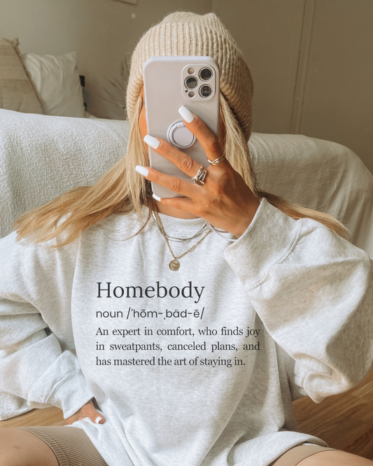 Homebody Definition Crewneck Sweatshirt